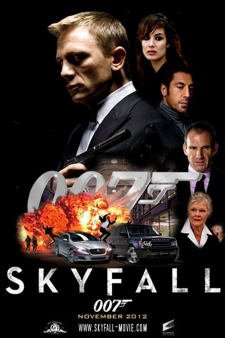 Skyfall In My Opinion Not As Good As The Other 007 Movies 4 Stars James Bond Movie Posters