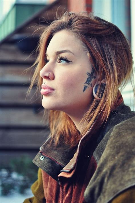 33 Best Face Tattoo Ideas For Women 2023 Updated