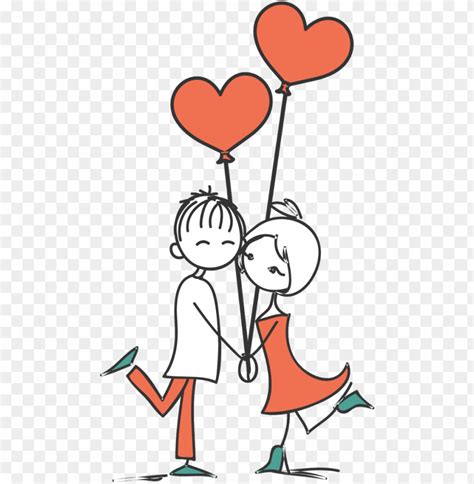 Stick Figure Couple Png Clipart Stock Casal Desenho Png Image With