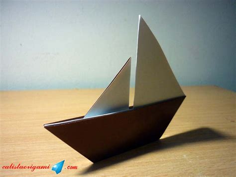 Cara Membuat Perahu Layar Kertas :: Origami Perahu Kertas