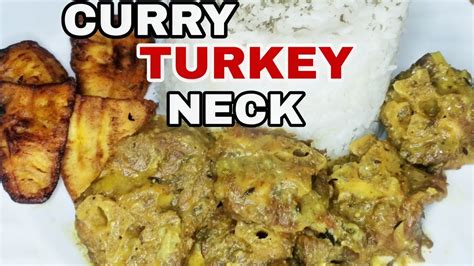 Curry Turkey Neck Recipe Jamaican Style YouTube