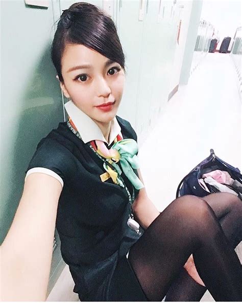 pin on asian cabin attendant