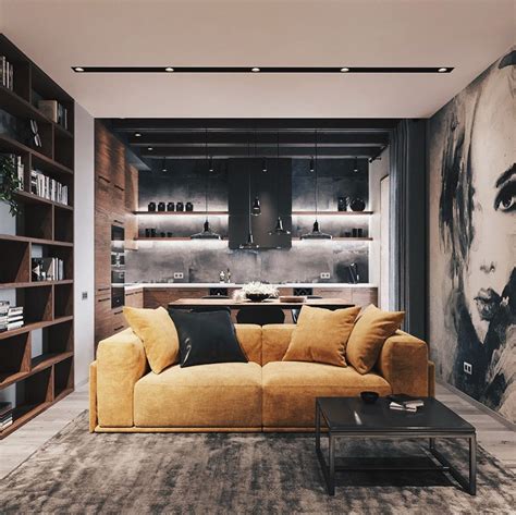 💡ДА ИЛИ НЕТ ⠀⠀⠀ 📐 Loft Apartment Designed By Leonid Sizikov