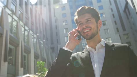 Thoughtful Businessman Making Phone Call Stock Footage Sbv 310031437