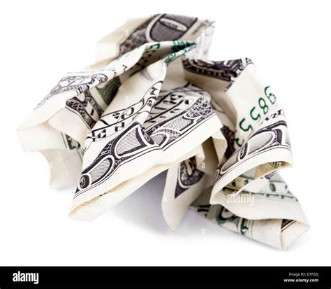 A 100 US Money Note Isolated On White Background Stock Photo Alamy