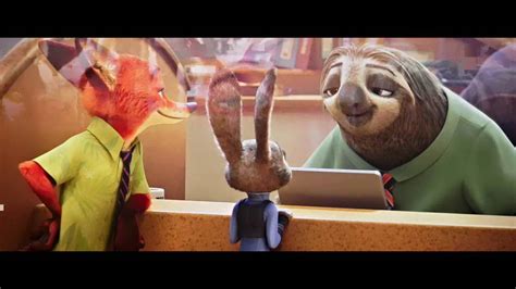 Zootopia Dmv Scene Youtube