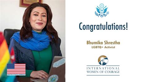 Nepali Transgender Rights Activist Bhumika Shrestha Wins 2022