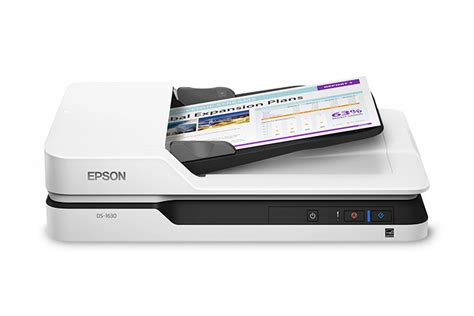 Epson Ds 1630 Flatbed Color Document Scanner Printers2go Epson Online