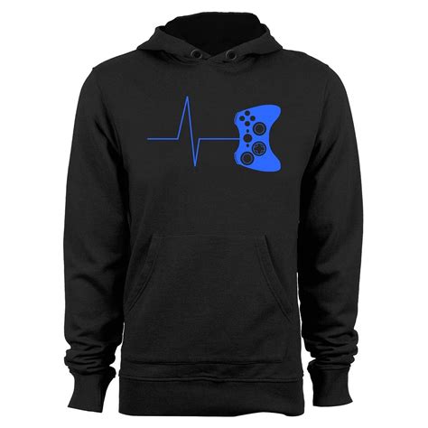 Heartbeat Of A Gamer Funny Gaming S Video Game S Graphic Hoody 3046