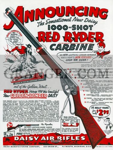 Image Of Ad Daisy Air Rifle 1939 Advertisement For The Daisy Red Ryder Bb Gun 1939 From