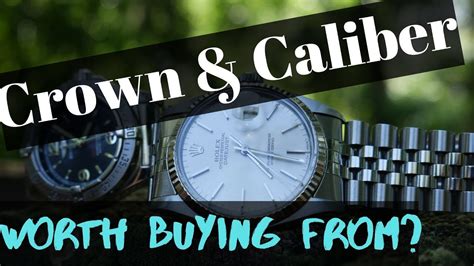 Crown And Caliber Watch Retailer Worth Buying From Youtube