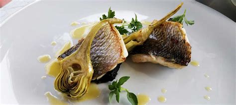 Smoked Sea Bass Artichoke By Taste And Flavors