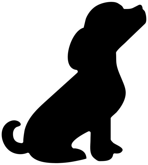 Puppy Beagle Silhouette Clip Art Animal Silhouettes Png Download