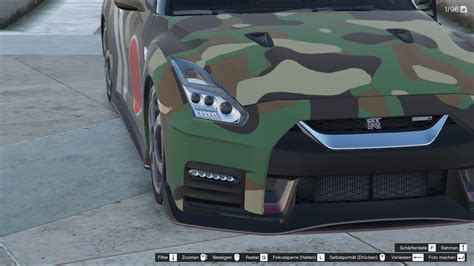 Nissan GT R R35 Livery Camouflage Rising Sun Livery JP Performance