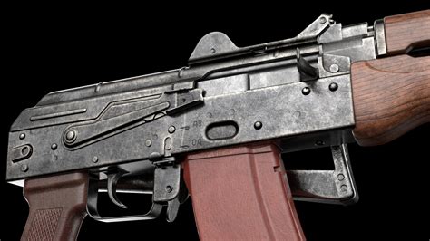 Artstation Aks 74u Aks 74un Kalashnikov Assault Carbine Rifle Game