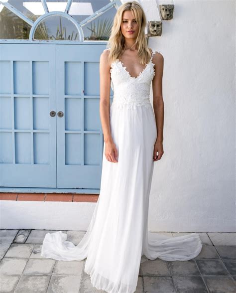 Lace Beach Wedding Dresses Best 10 Lace Beach Wedding Dresses Find