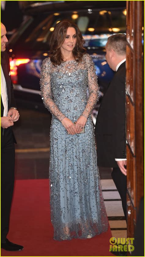 Pregnant Kate Middleton Gives Us Elsa Vibes In Icy Blue Dress Photo