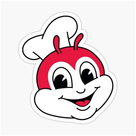 Food Jollibee Head Logo Sticker For Sale By Michaelhields Redbubble