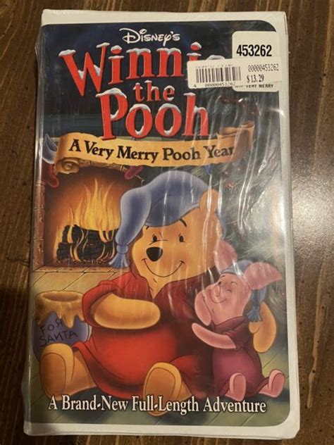 Winnie The Pooh A Very Merry Pooh Year Vhs 2002 For Sale Online Ebay