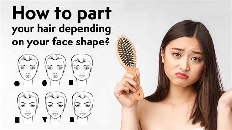 How To Part Your Hair Depending On Your Face Shape