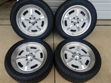18 Centerline Billet Staggered Wheel And Tire Combo