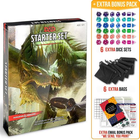 Buy Dungeons And Dragons 5th Edition Starter Set With Dnd Dice And