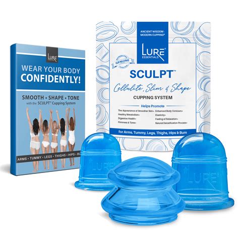 Sculpt Cellulite And Body Firming Cupping Set Lure Essentials