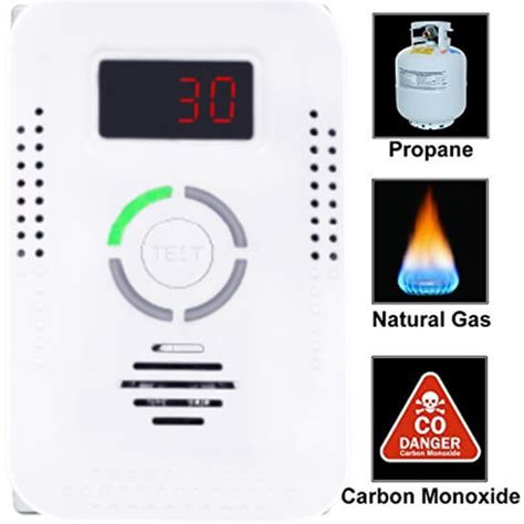 Natural Gas Carbon Monoxide Detector Security Guardian In Your Home