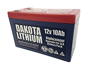 Amazon.com: 12 Volt Rechargeable Lithium Battery - 12v 10ah - LiFEPO4: MP3 Players & Accessories