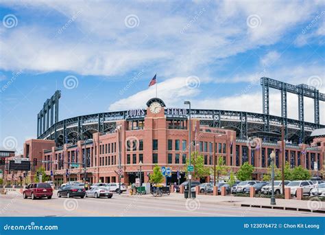 Exterior View Of Coors Field Editorial Photography Image Of Denver