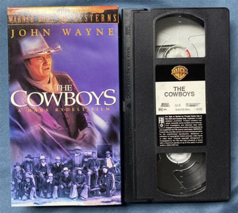 The Cowboys John Wayne Bruce Dern Vhs B2g1free 85391518334 Ebay