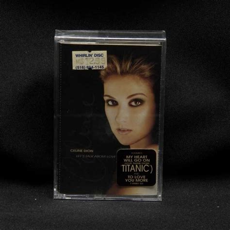 C am let's talk about love. SEALED Cassette Celine Dion Let's Talk About Love 1997 550 Music/Epic - VinylBay777