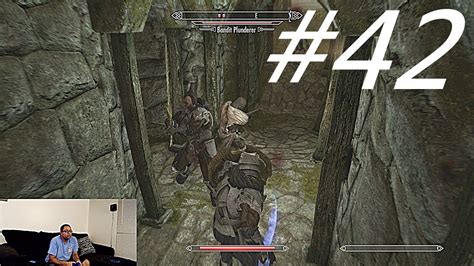 Lets Play Skyrim Part 42 Uttering Hill Cave Walkthrough Youtube