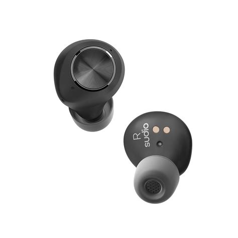 Sudio T2 Wireless Earbuds Black Sudio T2 Touch Of Modern