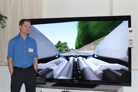 Sharp Unveils Affordable 80 Inch Television Cnet