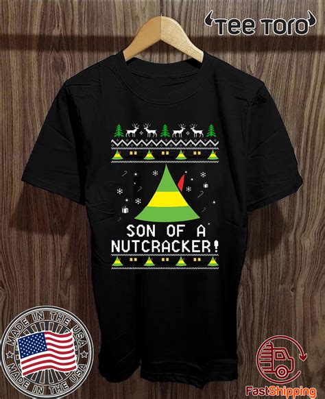 210 quotes have been tagged as elves: Son Of A Nutcracker Elf Quote Christmas shirt - ShirtElephant Office