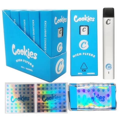 Cookies Disposable Vape Pen High Flyers Packaging 10ml Thick Oil Pods