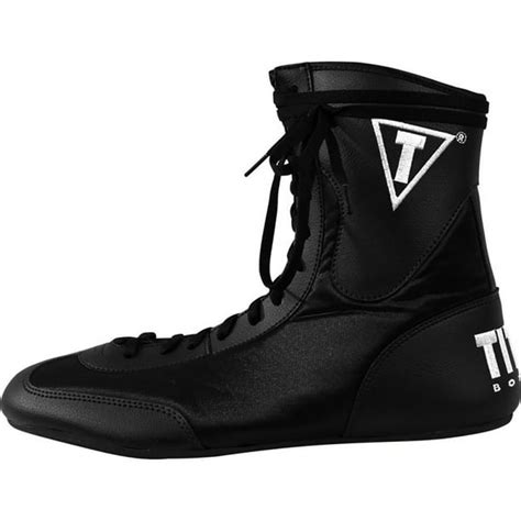 Title Boxing Speed Flex Encore Mid Length Boxing Shoes Black