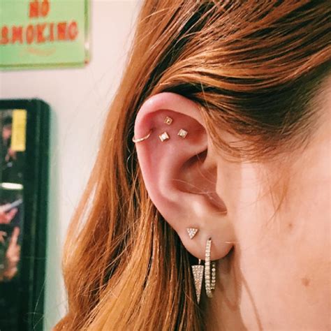 Constellation Ear Piercings Are The Lovely New Trend