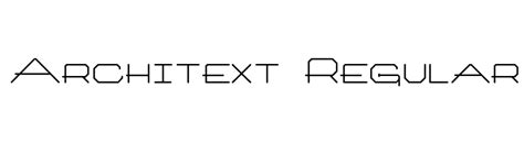 Architext Regular Font - FFonts.net