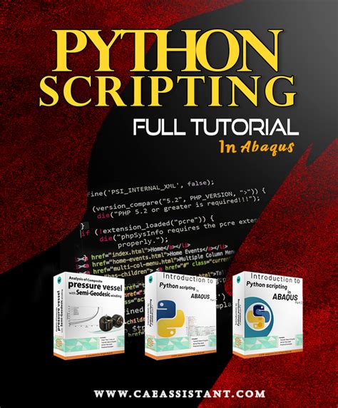 Python Scripting In Abaqus Full Tutorial Cae Assistant
