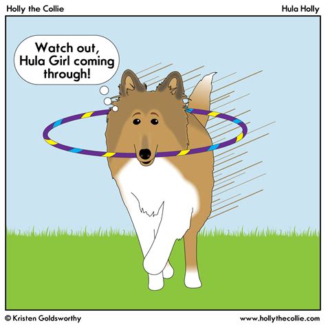 Hula Holly — Holly The Collie