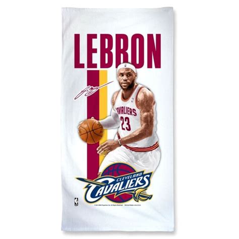 Lebron James Cleveland Cavs Cavaliers Beach Towel 28 X 58in 100