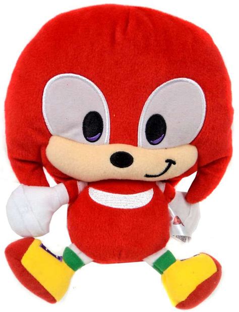 Sonic The Hedgehog Sonic Boom Emoji Knuckles 8 Plush Happy Smile Tomy