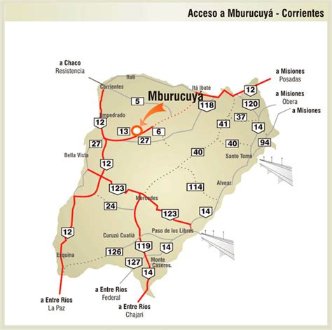 Cómo Llegar A Mburucuyá Corrientes Rutas Y Accesos
