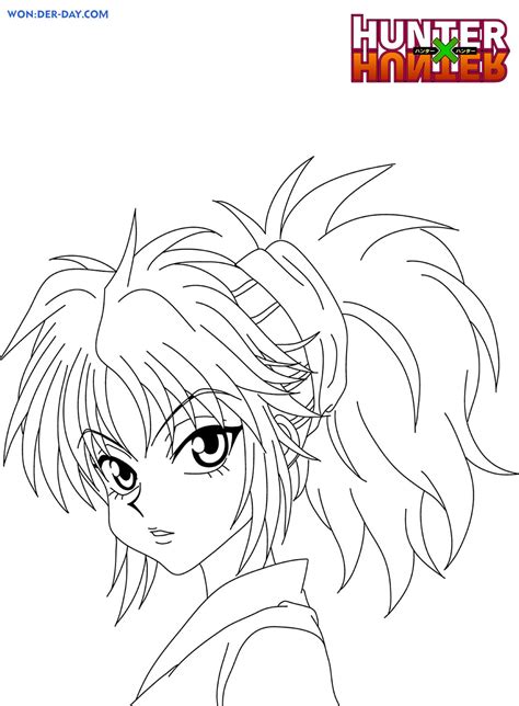 Coloriages Hunter x Hunter. Imprimer au format A4
