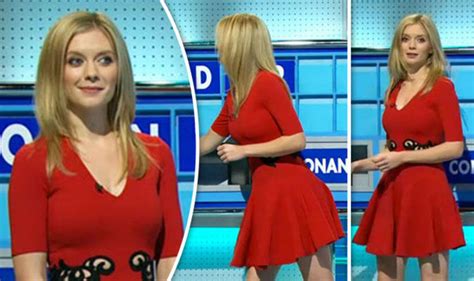 countdown s rachel riley flashes flesh in very risqué dress tv and radio showbiz and tv