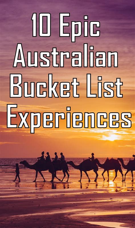 10 Epic Australian Bucket List Experiences Australia Travel Trip