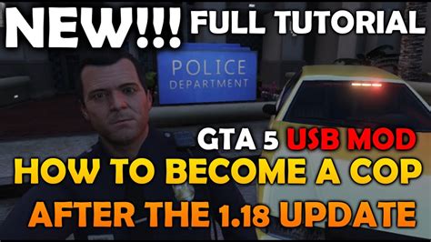 With the help of lamar navigating grand theft auto online as a new player has never been easier than this simple tutorial process. GTA 5 USB MOD - How to change to a Cop after the 1.18 ...