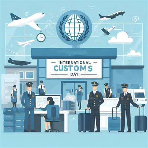 Customs Officer Checking Passenger Baggage In Airport Ai Generated